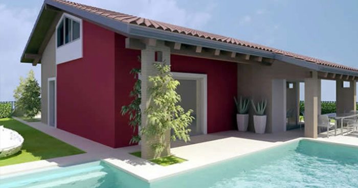 Costruzione villette a Castelnuovo del Garda<br />
